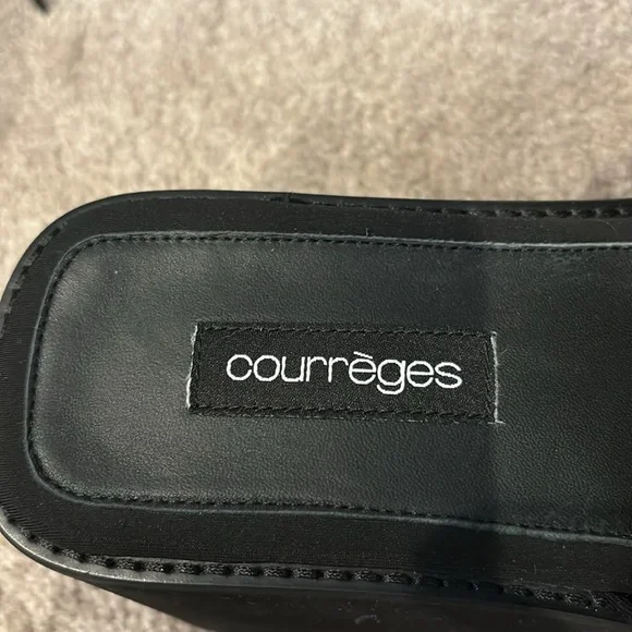 NWOB COURRÈGES “Scuba Wave” platform sandal - Picture 4 of 5